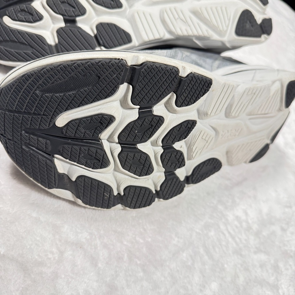 Hoka Clifton 10 Sneakers Mens 13D Galactic Gray Road Running Shoes - Picture 5 of 9